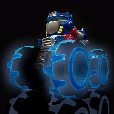 Monster Treads Optimus Prime Lightning Wheels