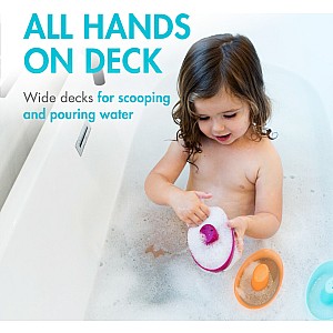 Fleet Stacking Boats Cup 5 PC Set – New Color