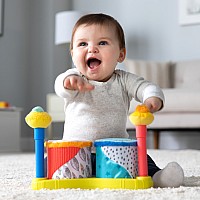 Lamaze Squeeze Beats First Drum Set with Sounds