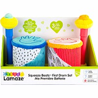 Lamaze Squeeze Beats First Drum Set with Sounds