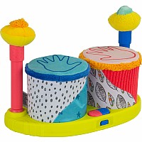 Lamaze Squeeze Beats First Drum Set with Sounds