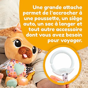 Lamaze Lovey the Pug Clip and Go