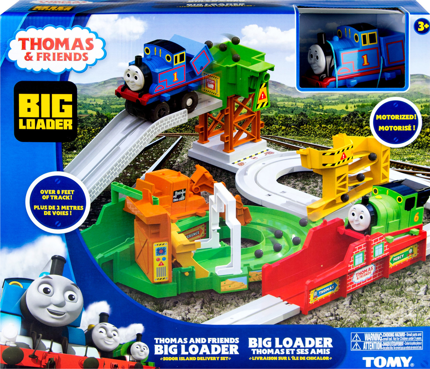 Thomas Friends Big Loader Sodor Delivery Motorized Toy Train Set Mr