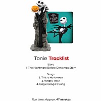 Disney The Nightmare Before Christmas Tonie