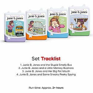 Junie B. Jones Audiobook Tonies - 4 Pack