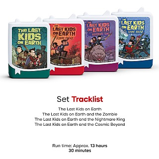Last Kids on Earth Audiobook Tonies - 4 Pack