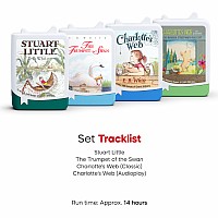 E.B. White Collection Audiobook Tonies - 4 Pack