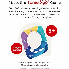 Disney Quiz Kingdom Tonieplay Controller + Game Set