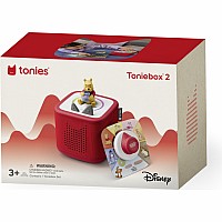 Disney Winnie the Pooh Toniebox 2 Full Play Set - Sunset Red