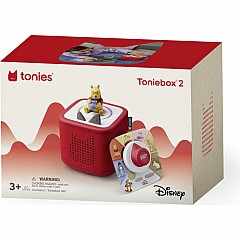Disney Winnie the Pooh Toniebox 2 Full Play Set - Sunset Red
