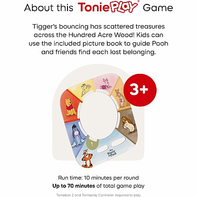 Disney Winnie the Pooh Toniebox 2 Full Play Set - Sunset Red