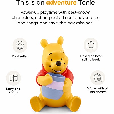 Disney Winnie the Pooh Toniebox 2 Full Play Set - Sunset Red