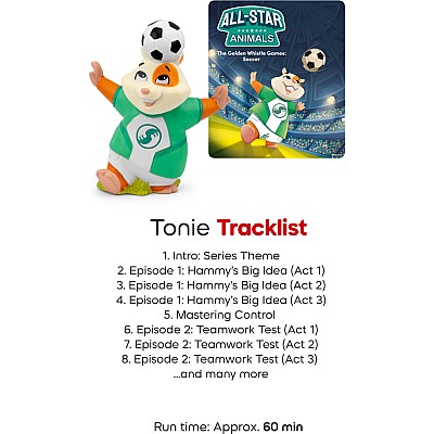 All-Star Animals - The Golden Whistle Games: Soccer Tonie