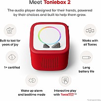 Playtime Puppy Toniebox 2 Starter Set - Sunset Red