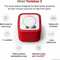 Playtime Puppy Toniebox 2 Starter Set - Sunset Red