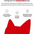 Tonies Playtime Puppy Toniebox 2 Starter Set - Sunset Red