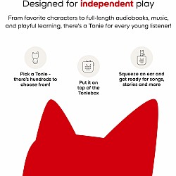 Playtime Puppy Toniebox 2 Starter Set - Sunset Red