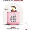 Tonies Playtime Puppy Toniebox 2 Starter Set - Cloud Pink