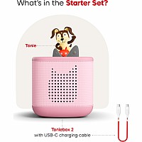 Playtime Puppy Toniebox 2 Starter Set - Cloud Pink