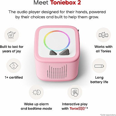 Playtime Puppy Toniebox 2 Starter Set - Cloud Pink