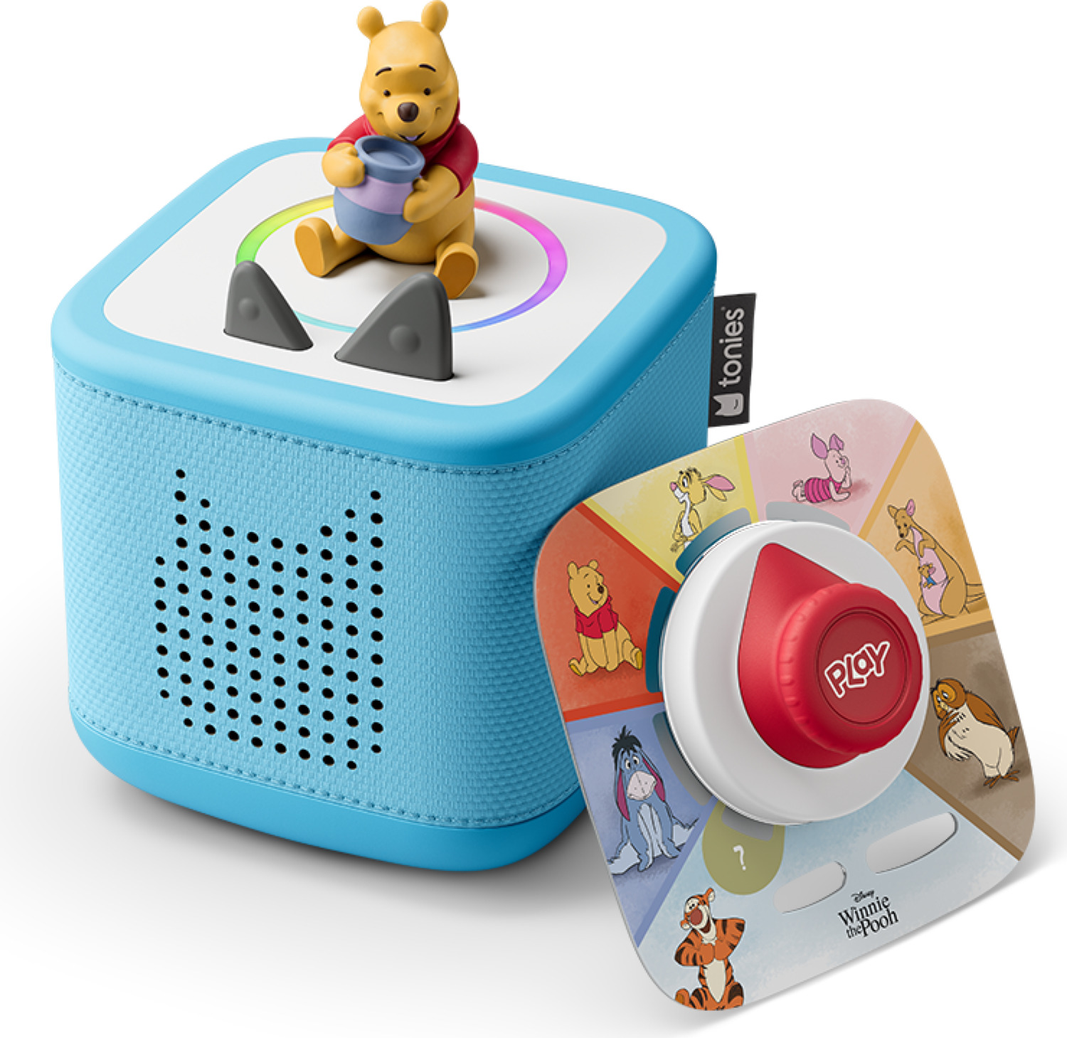 Disney Winnie the Pooh Toniebox 2 Full Play Set - Sky Blue