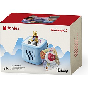 Disney Winnie the Pooh Toniebox 2 Full Play Set - Sky Blue