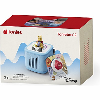 Disney Winnie the Pooh Toniebox 2 Full Play Set - Sky Blue