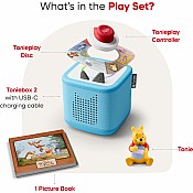 Disney Winnie the Pooh Toniebox 2 Full Play Set - Sky Blue