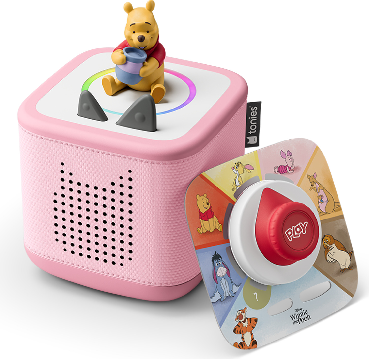 Disney Winnie the Pooh Toniebox 2 Full Play Set - Cloud Pink