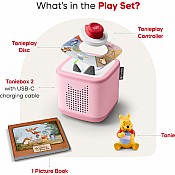 Disney Winnie the Pooh Toniebox 2 Full Play Set - Cloud Pink
