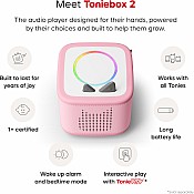 Disney Winnie the Pooh Toniebox 2 Full Play Set - Cloud Pink