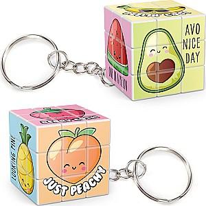 Cube-Dini Mini Keychain - Tutti Frutti