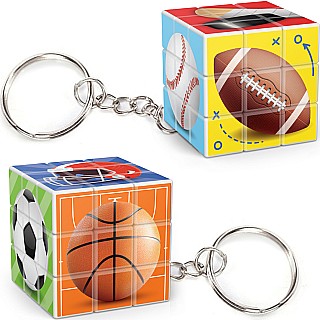 Cube-Dini Mini Keychain - Sports