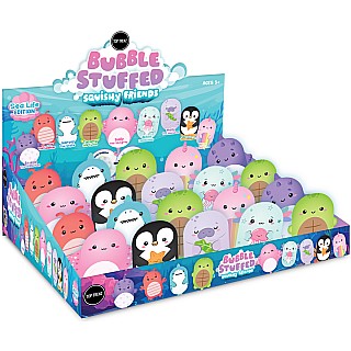 Bubble Stuffed Squishy Friends Sea Life Edition