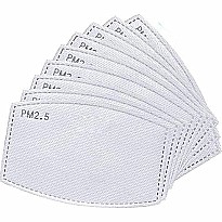 Mask Filters (5 Pack) for One Size Fits Most and Adult Large Masks