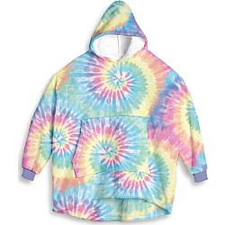 Pastel Delight Fuzzy HUUUGEY - Oversized Hoodie (assorted - sold individually)
