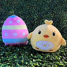 Inside Outsies Reversible Plush Keychains - Easter Collection (Assorted, Sold Individually)
