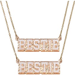 J.V. Charm Club Collegiate Charm Besties Necklace