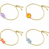 Bracelet JV Charm Club (Happy Face)