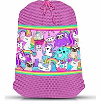 100% Unicorn Mesh Laundry Bag