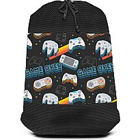 Retro Game Controller Mesh Laundry Bag