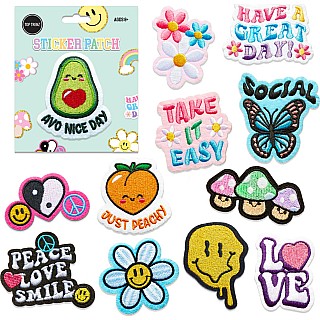 Embroidered Sticker Patch (assorted)