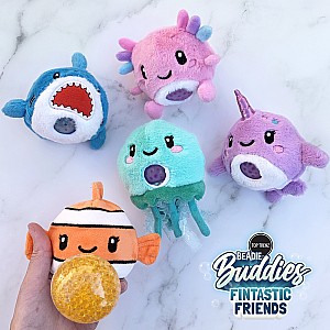 Fintastic Friends Beadie Buddies - Mini Sensory Plush Squishy Toy