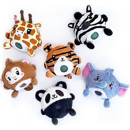 Beadie Buddies Zoo Crew - Mini Sensory Plush Squishy Toy
