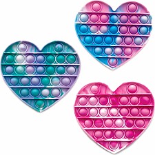 OMG Pop Fidgety - Tie-Dye Hearts