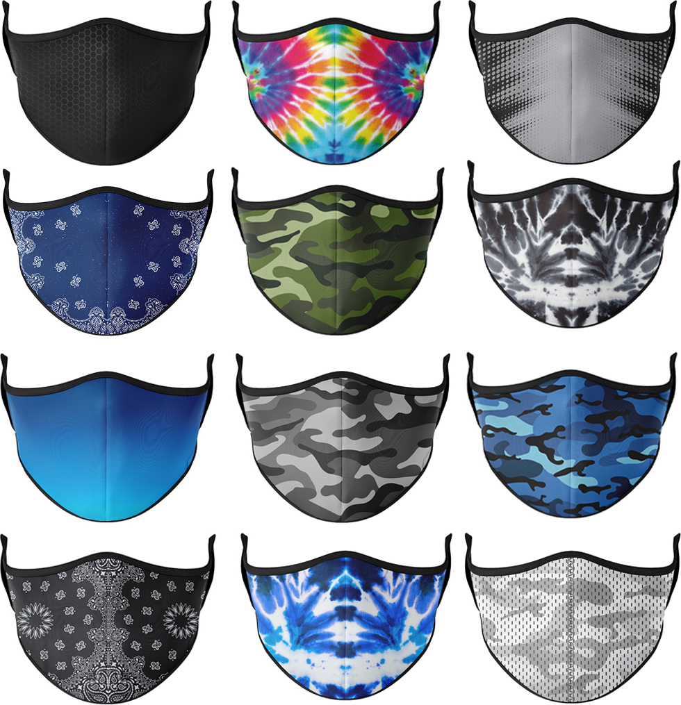 Face Mask Variety Pack - Adult Large