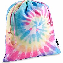 Pastel Delight Tie-Dye Canvas Sling Bag