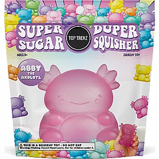 Super Duper Sugar Squisher - Axolotl (assorted)