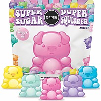 Super Duper Sugar Squisher - Pig (assorted)