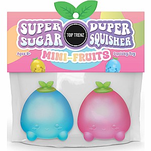 Super Duper Sugar Squisher - Mini Fruits 2 Pack (assorted)